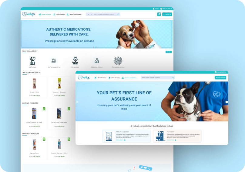 Vetigo - Animal Telemedicine and Consultation Platform